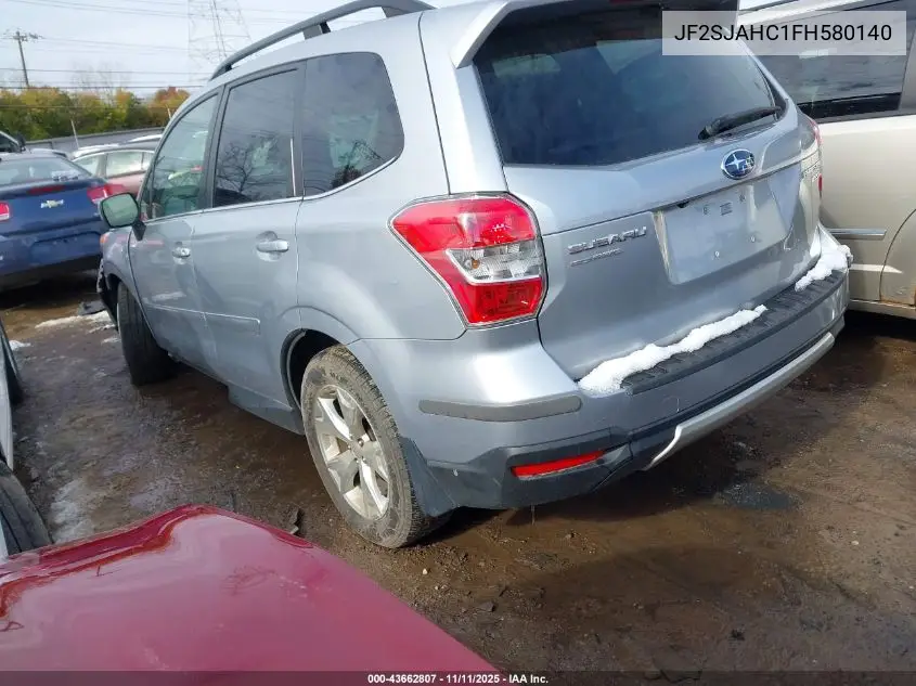 JF2SJAHC1FH580140 2015 Subaru Forester 2.5I Limited