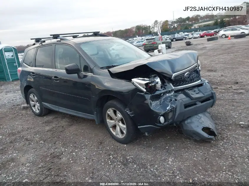 JF2SJAHCXFH410987 2015 Subaru Forester 2.5I Limited