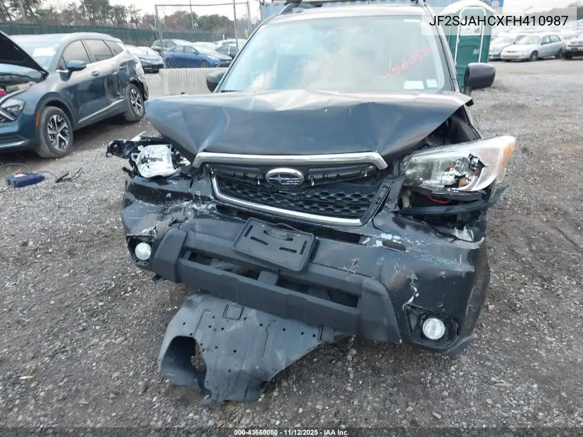 JF2SJAHCXFH410987 2015 Subaru Forester 2.5I Limited