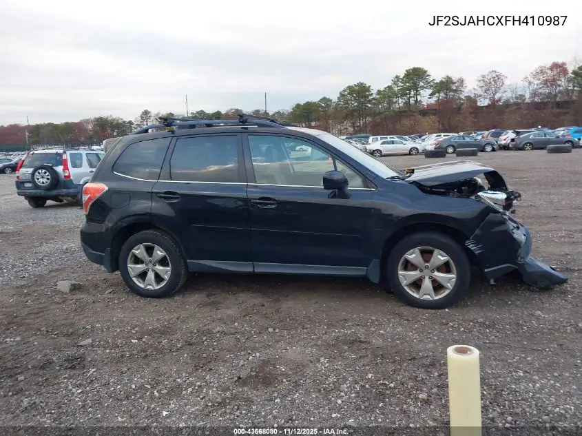 JF2SJAHCXFH410987 2015 Subaru Forester 2.5I Limited