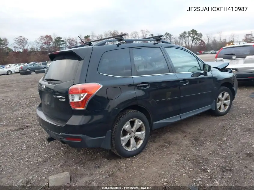 JF2SJAHCXFH410987 2015 Subaru Forester 2.5I Limited