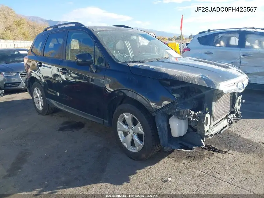 JF2SJADC0FH425567 2015 Subaru Forester 2.5I Premium