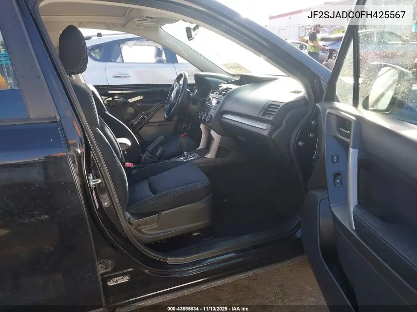 JF2SJADC0FH425567 2015 Subaru Forester 2.5I Premium