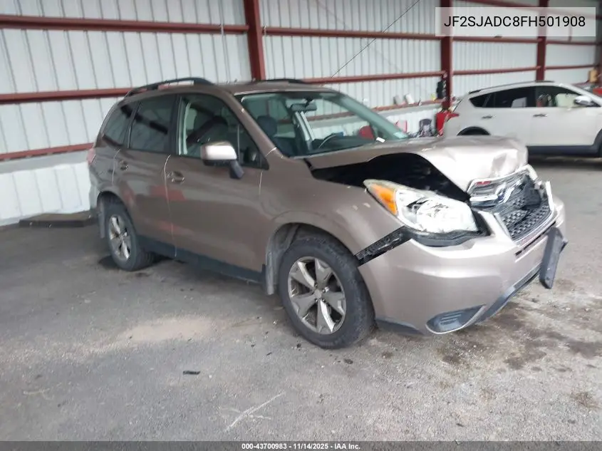 JF2SJADC8FH501908 2015 Subaru Forester 2.5I Premium