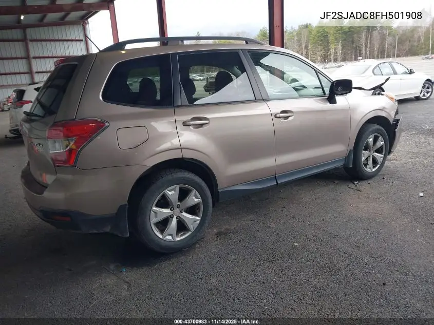JF2SJADC8FH501908 2015 Subaru Forester 2.5I Premium