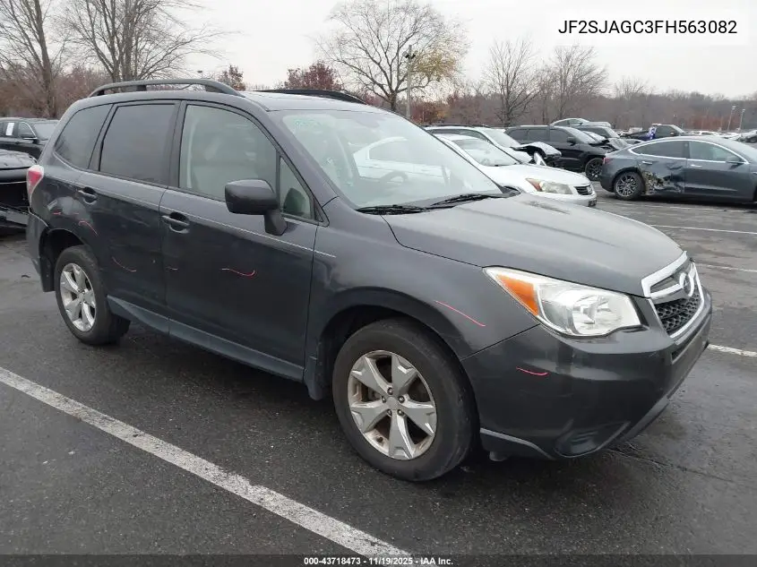 JF2SJAGC3FH563082 2015 Subaru Forester 2.5I Premium