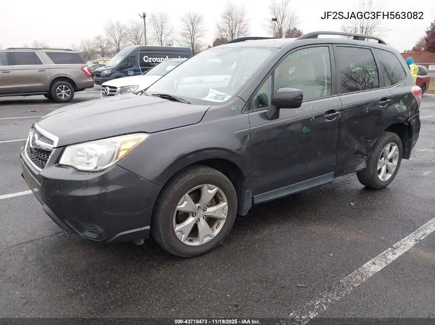 JF2SJAGC3FH563082 2015 Subaru Forester 2.5I Premium