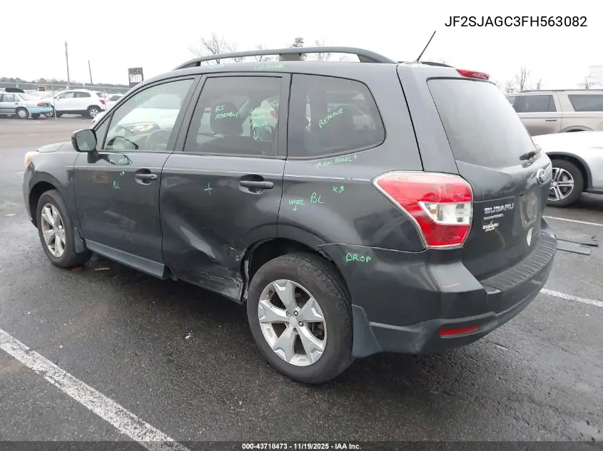 JF2SJAGC3FH563082 2015 Subaru Forester 2.5I Premium