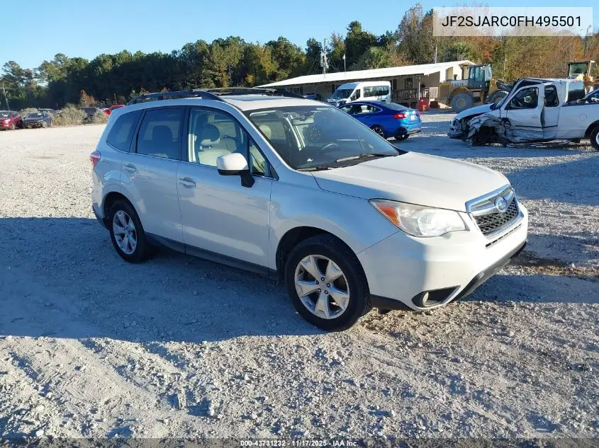 JF2SJARC0FH495501 2015 Subaru Forester 2.5I Limited