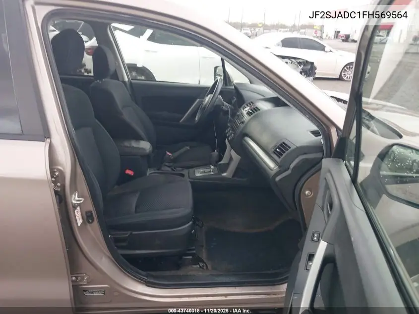 JF2SJADC1FH569564 2015 Subaru Forester 2.5I Premium