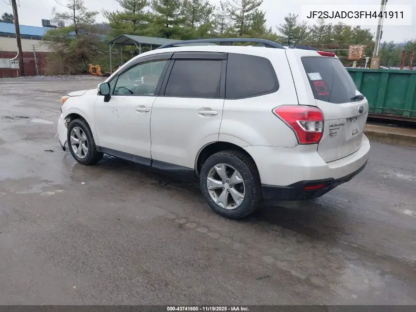 JF2SJADC3FH441911 2015 Subaru Forester 2.5I Premium