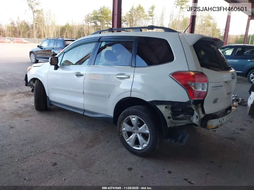 JF2SJAHC3FH460601 2015 Subaru Forester 2.5I Limited
