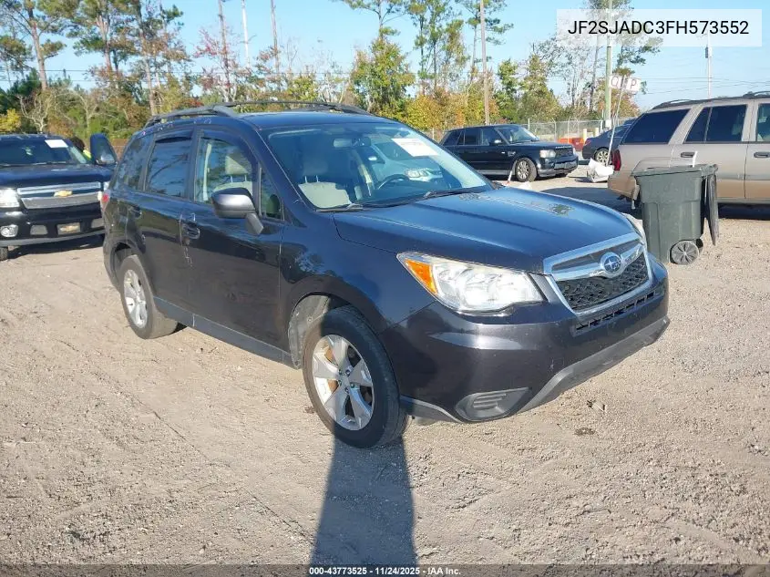 JF2SJADC3FH573552 2015 Subaru Forester 2.5I Premium