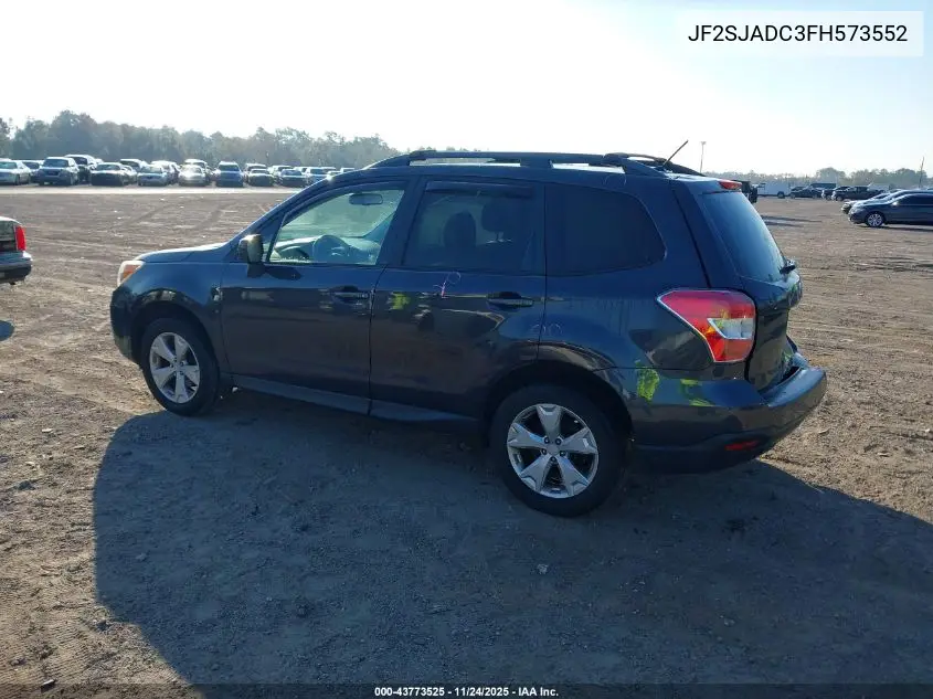 JF2SJADC3FH573552 2015 Subaru Forester 2.5I Premium