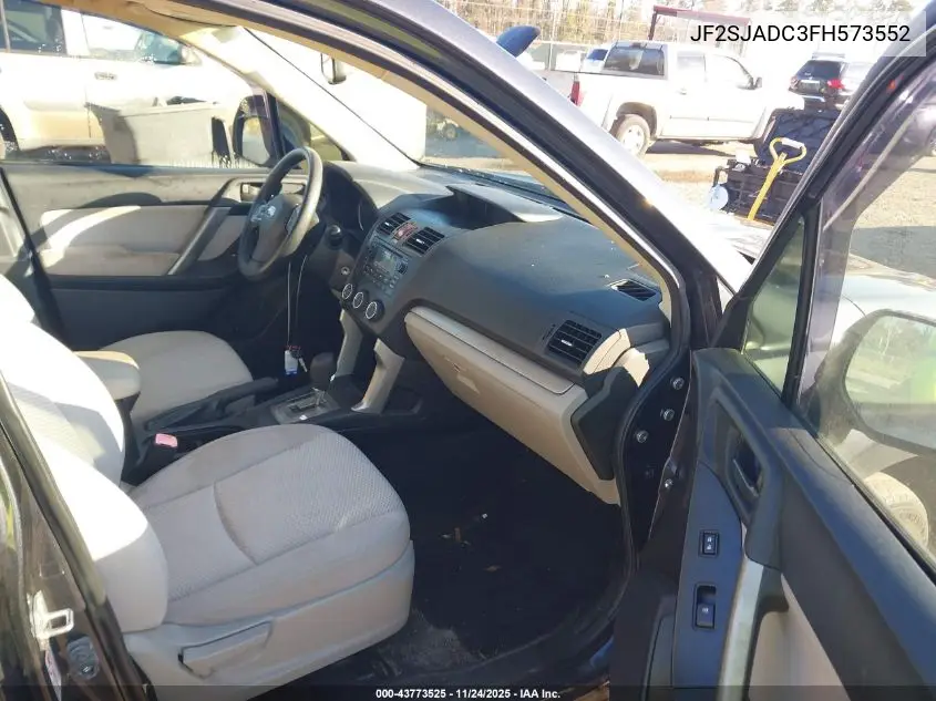 JF2SJADC3FH573552 2015 Subaru Forester 2.5I Premium