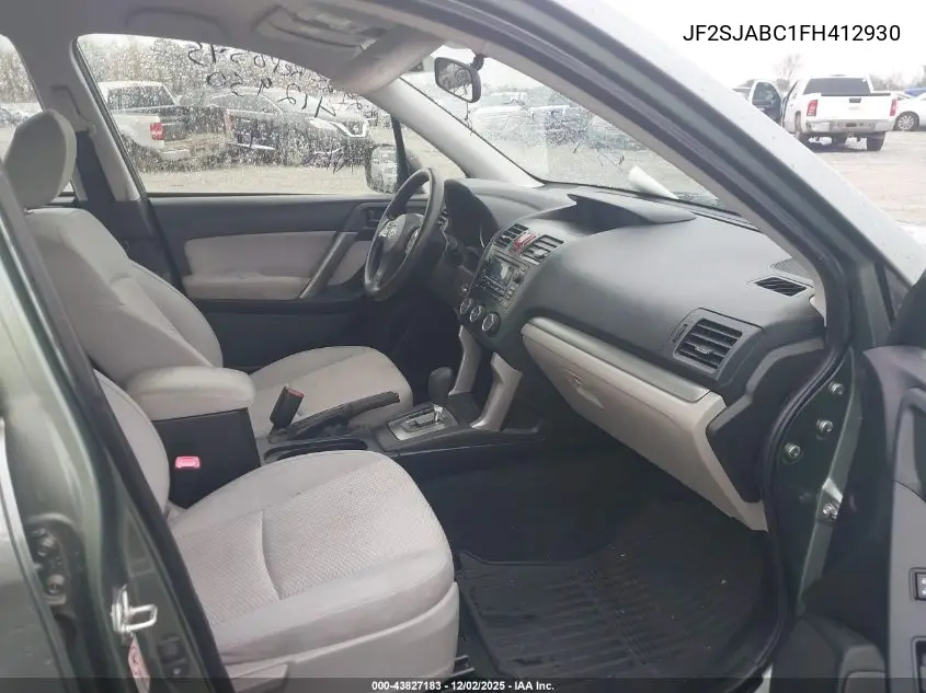 JF2SJABC1FH412930 2015 Subaru Forester 2.5I