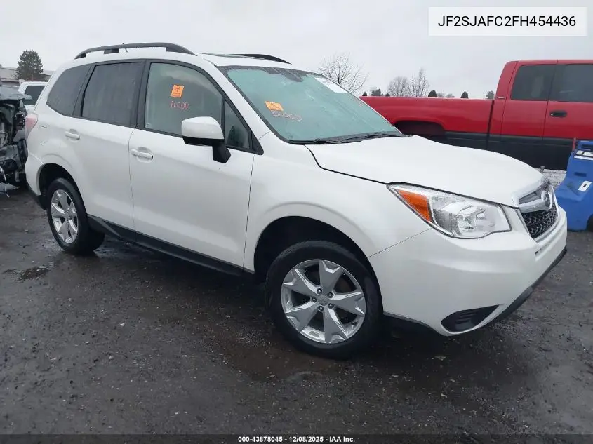 JF2SJAFC2FH454436 2015 Subaru Forester 2.5I Premium