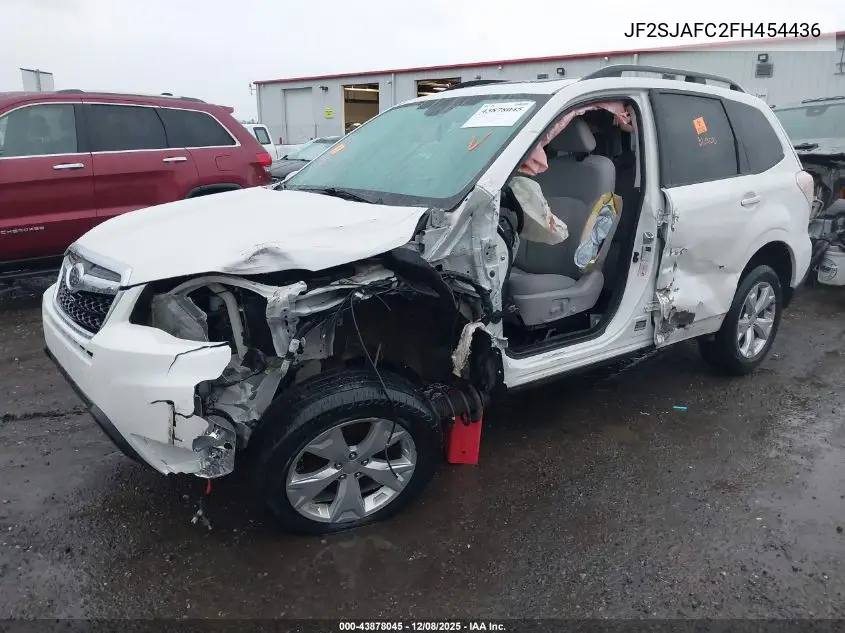 JF2SJAFC2FH454436 2015 Subaru Forester 2.5I Premium