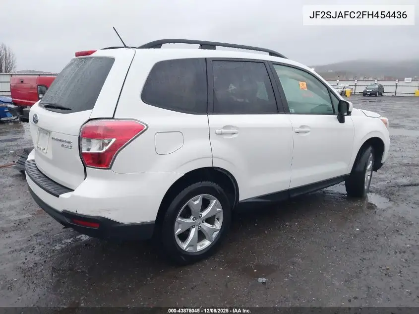 JF2SJAFC2FH454436 2015 Subaru Forester 2.5I Premium