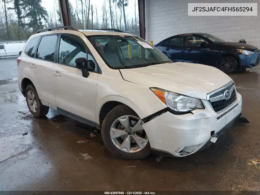 JF2SJAFC4FH565294 2015 Subaru Forester 2.5I Premium