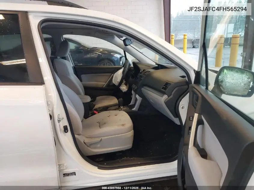 JF2SJAFC4FH565294 2015 Subaru Forester 2.5I Premium