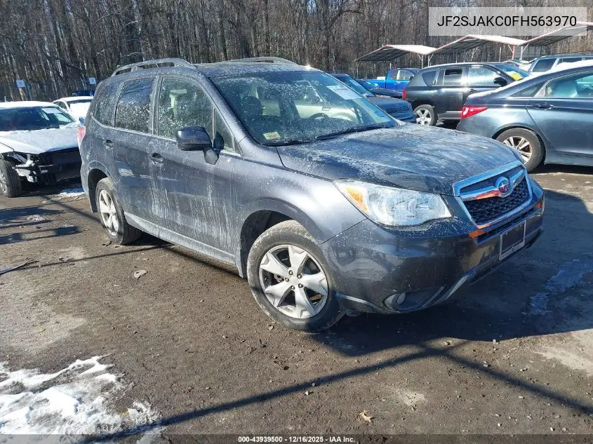 JF2SJAKC0FH563970 2015 Subaru Forester 2.5I Limited