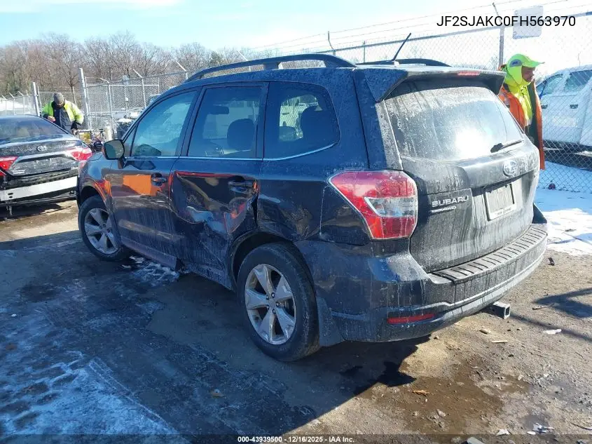 JF2SJAKC0FH563970 2015 Subaru Forester 2.5I Limited