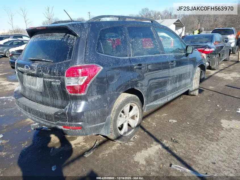 JF2SJAKC0FH563970 2015 Subaru Forester 2.5I Limited