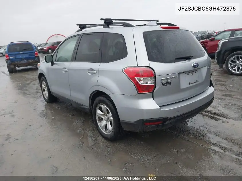JF2SJCBC6GH472876 2016 Subaru Forester 2.5I