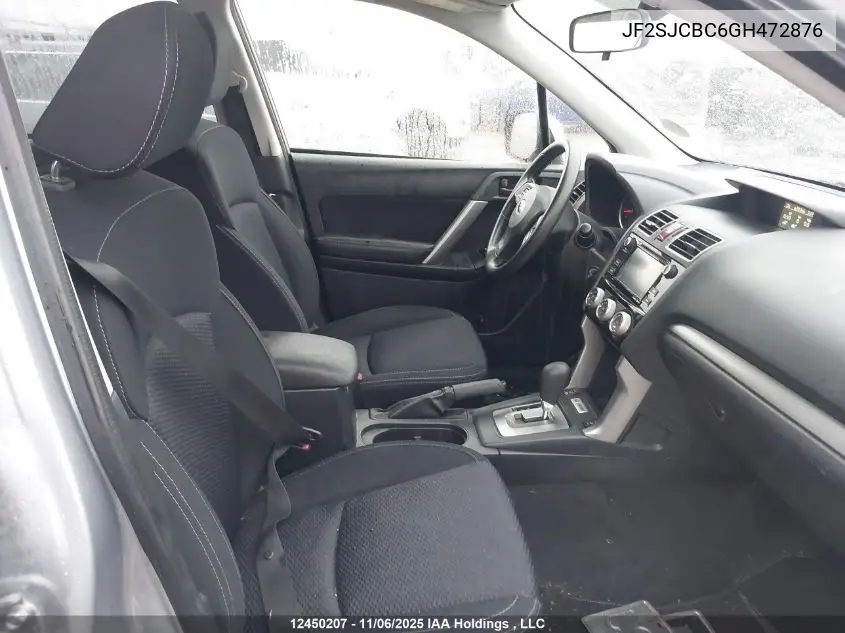 JF2SJCBC6GH472876 2016 Subaru Forester 2.5I