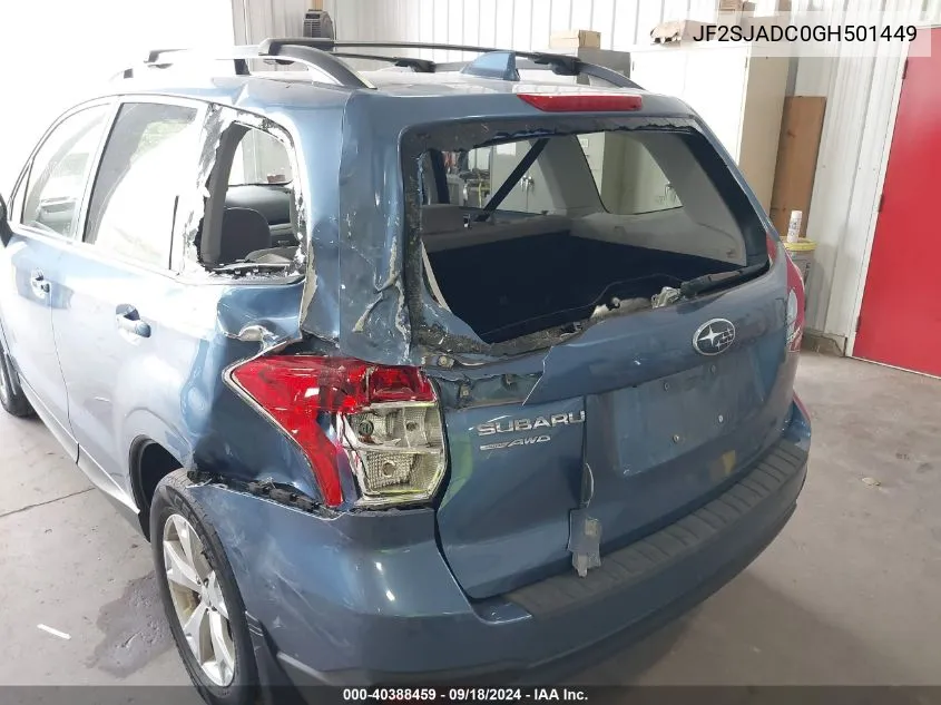 JF2SJADC0GH501449 2016 Subaru Forester 2.5I Premium