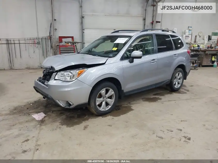JF2SJAFC0GH468000 2016 Subaru Forester 2.5I Premium