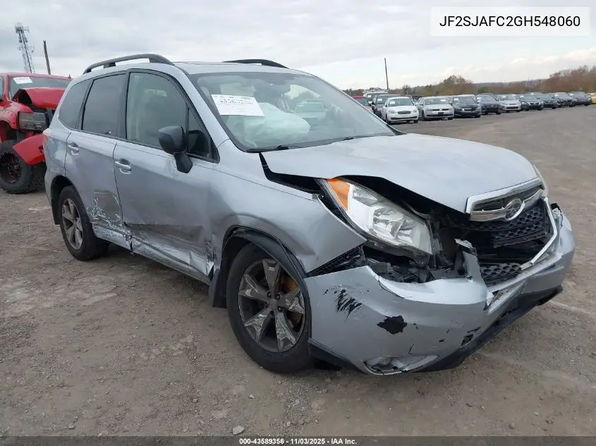 JF2SJAFC2GH548060 2016 Subaru Forester 2.5I Premium
