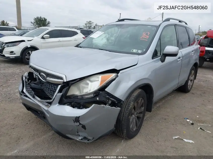 JF2SJAFC2GH548060 2016 Subaru Forester 2.5I Premium