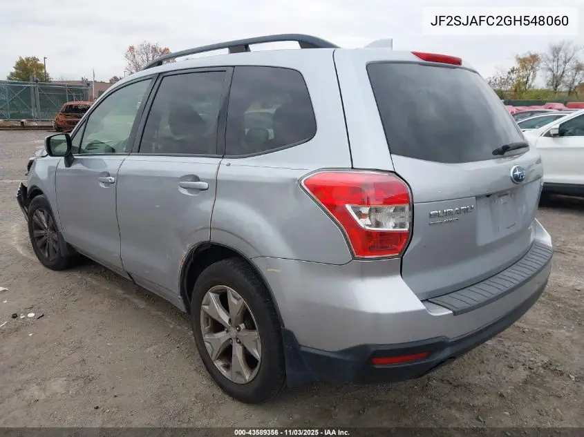 JF2SJAFC2GH548060 2016 Subaru Forester 2.5I Premium