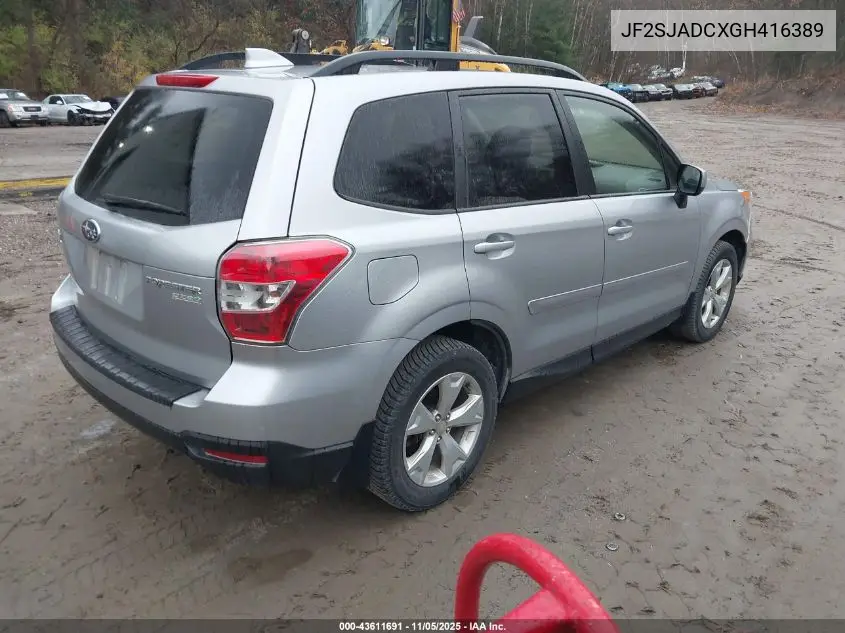 JF2SJADCXGH416389 2016 Subaru Forester 2.5I Premium