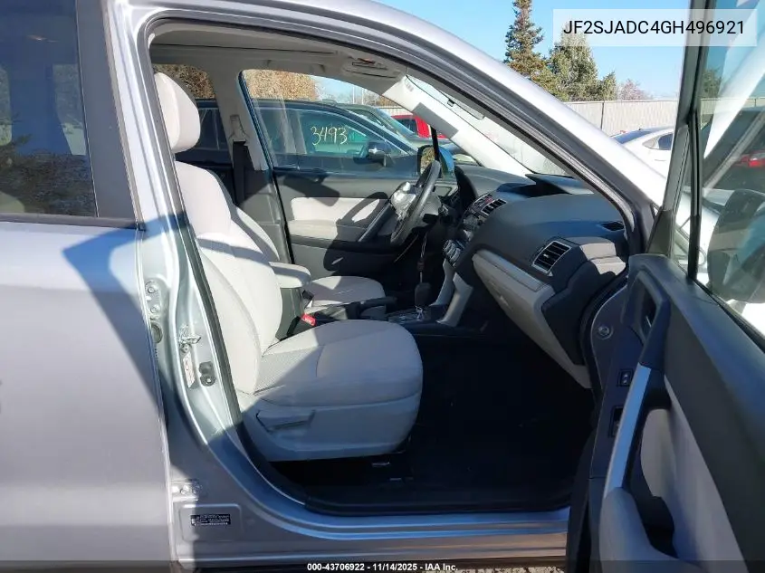 JF2SJADC4GH496921 2016 Subaru Forester 2.5I Premium