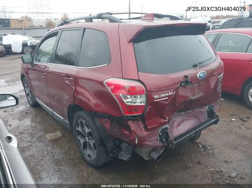 JF2SJGXC3GH404079 2016 Subaru Forester 2.0Xt Touring