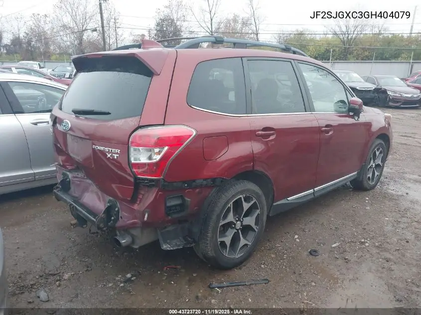 JF2SJGXC3GH404079 2016 Subaru Forester 2.0Xt Touring