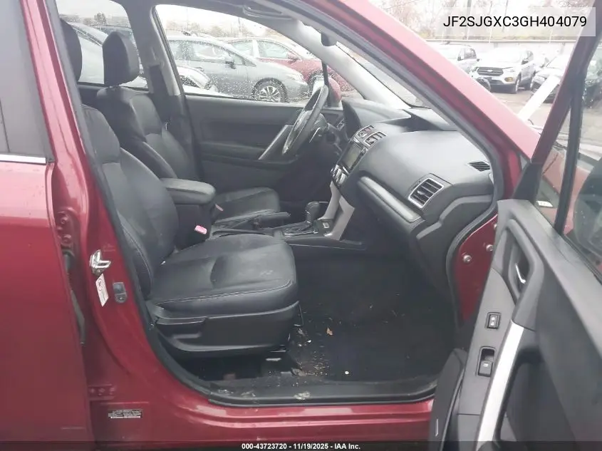 JF2SJGXC3GH404079 2016 Subaru Forester 2.0Xt Touring