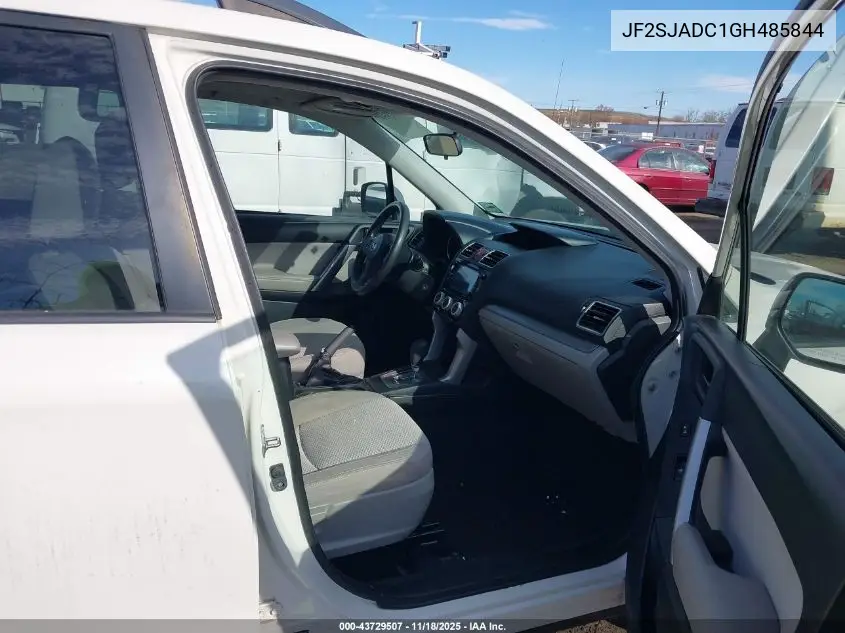JF2SJADC1GH485844 2016 Subaru Forester 2.5I Premium