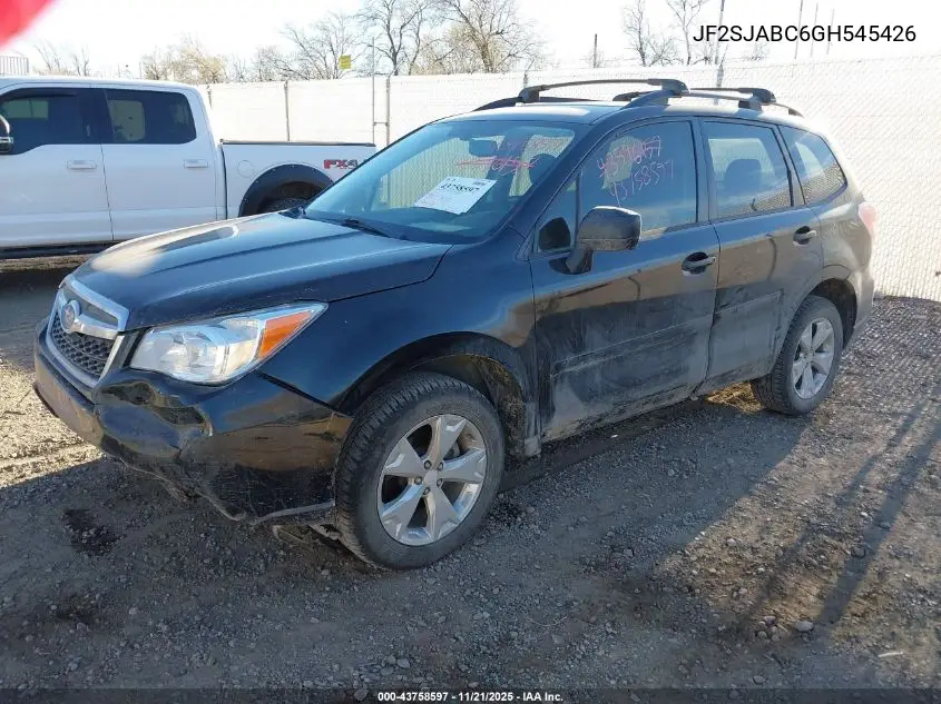 JF2SJABC6GH545426 2016 Subaru Forester 2.5I