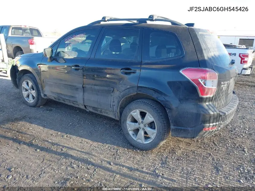 JF2SJABC6GH545426 2016 Subaru Forester 2.5I
