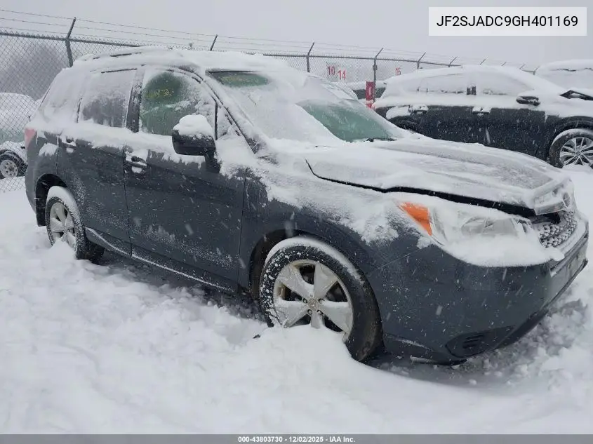 JF2SJADC9GH401169 2016 Subaru Forester 2.5I Premium