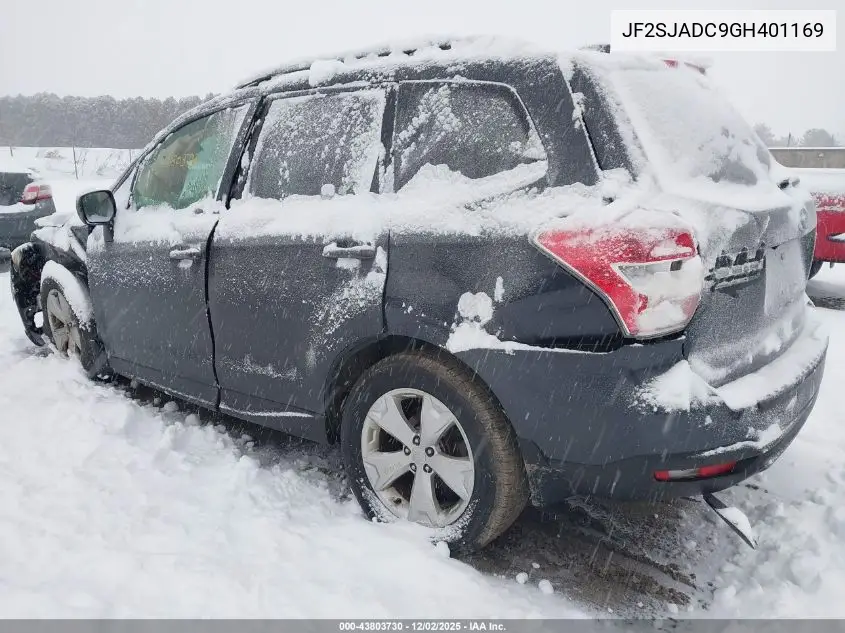 JF2SJADC9GH401169 2016 Subaru Forester 2.5I Premium