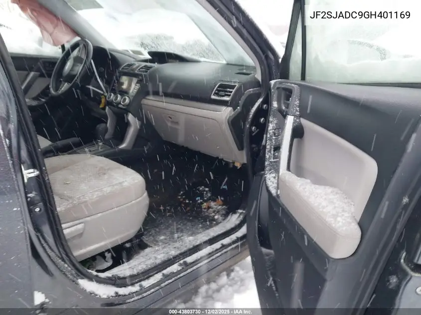 JF2SJADC9GH401169 2016 Subaru Forester 2.5I Premium