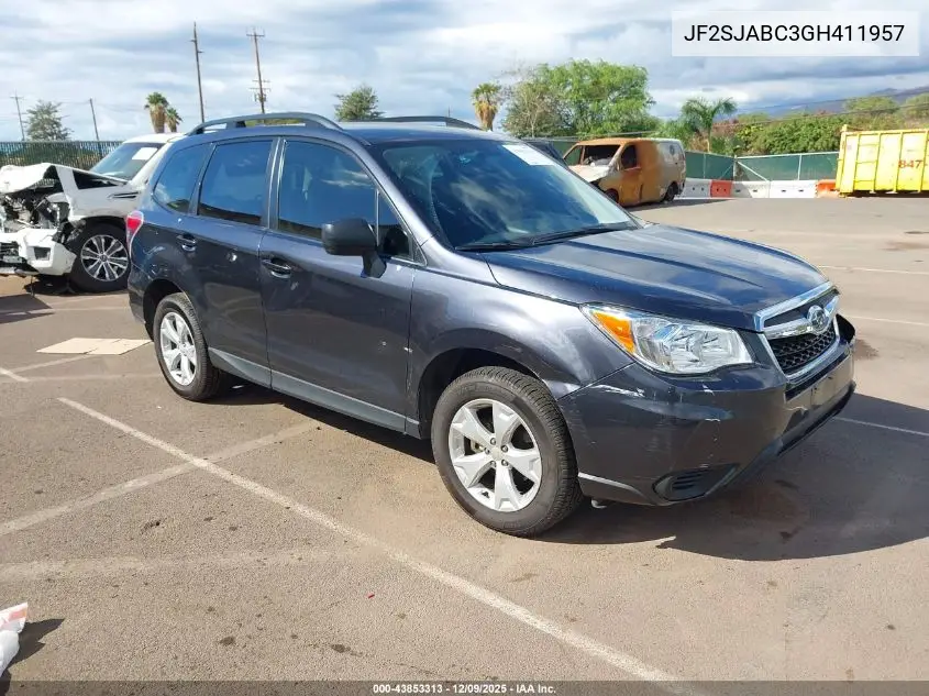 JF2SJABC3GH411957 2016 Subaru Forester 2.5I