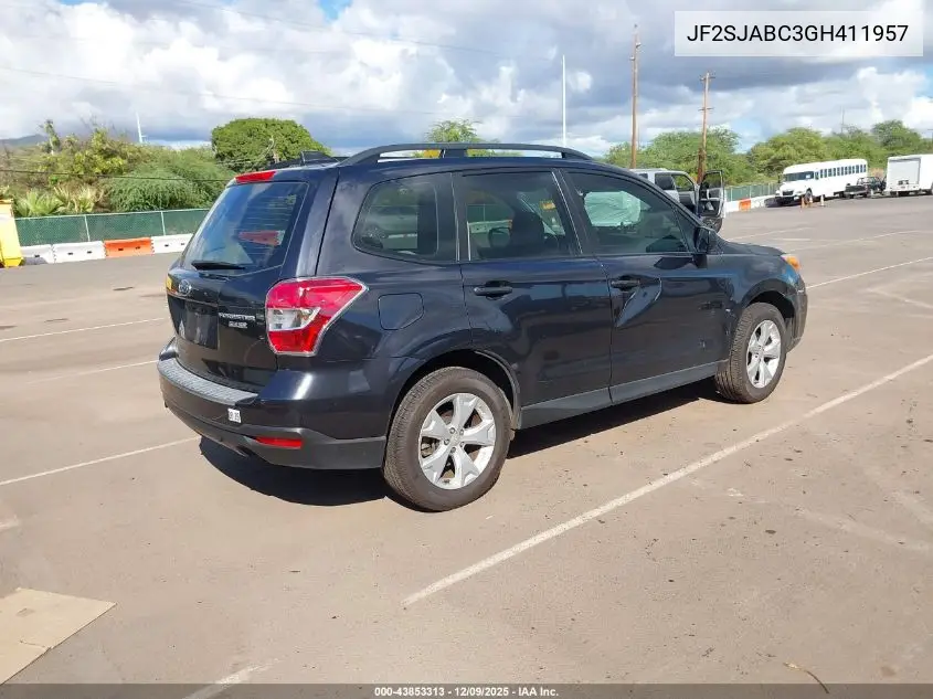 JF2SJABC3GH411957 2016 Subaru Forester 2.5I
