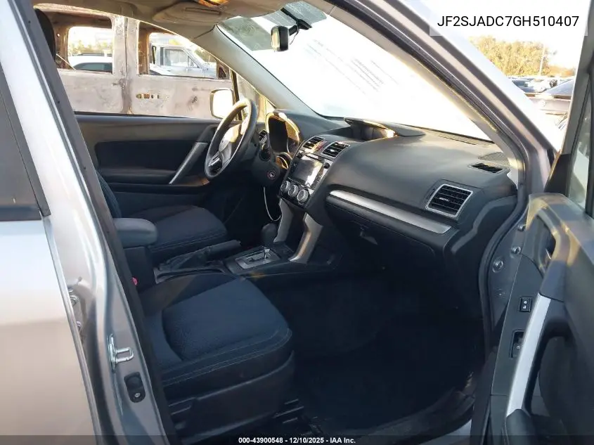 JF2SJADC7GH510407 2016 Subaru Forester 2.5I Premium