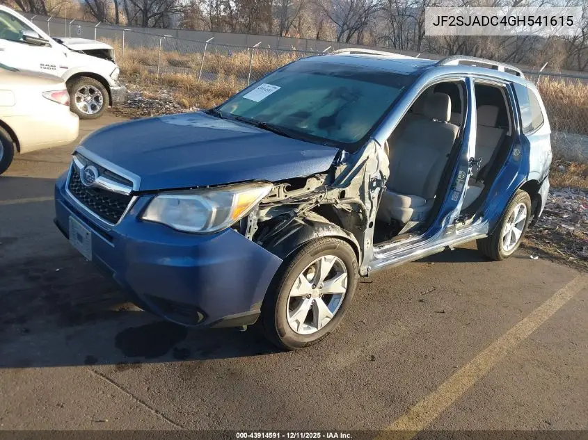 JF2SJADC4GH541615 2016 Subaru Forester 2.5I Premium
